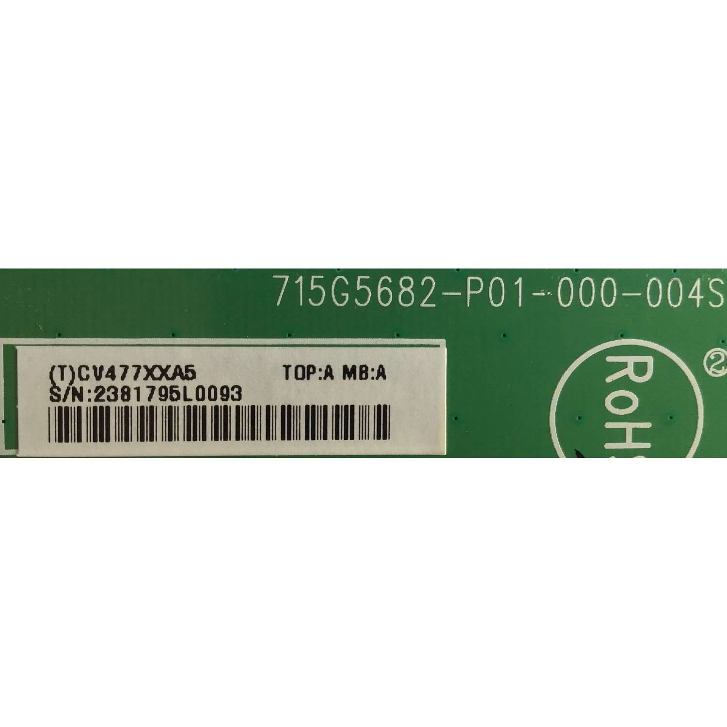 KIT DE TARJETAS PARA TV VIZIO / MAIN TXDCB02K014 / 715G6013-M01-000-004X / FUENTE ADTVC2418AC1 / 715G5670-P02-000-003S / T-CON 5550T10C01 / T500HVD02.0 / LED DRIVER CV477XXA5 / 715G5682-P01-00-004S / PANEL TPT500JI-HVN04 / MODELO E500I-A1 LTYWNTBP - Imagen 4